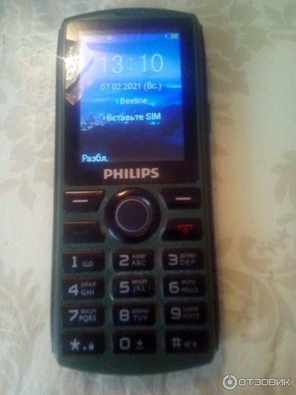 сотовый телефон philips xenium e218