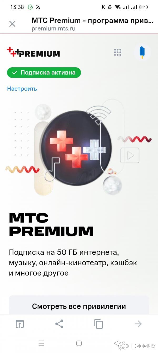 Мтс premium что это такое