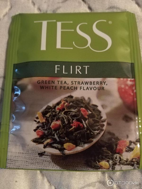 чай тесс флирт 100г. тесс флирт зеленый в пакетиках. зеленый чай с персиком и клубникой. зеленый чай с персиком и клубникой. чай тесс флирт 25 пакетиков.