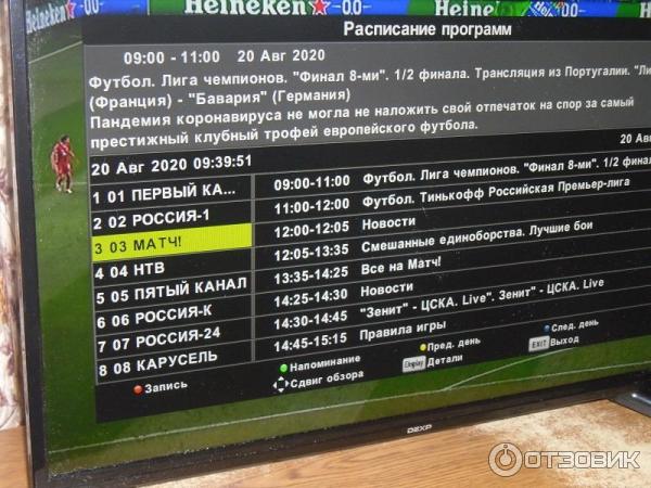 теле меню