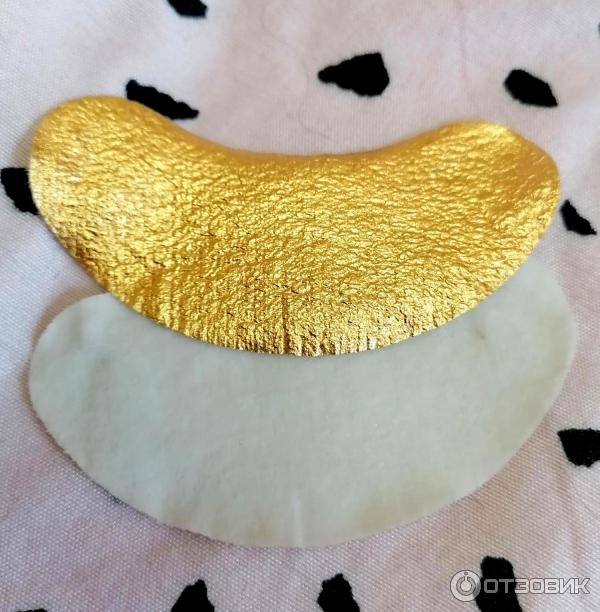 Gold foil eye patches