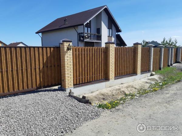 Отзыв о Заборы \"Мастеровит СПб\" (Россия, Санкт-Петербург) | “Деревянный ...