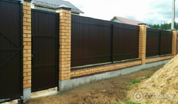 Отзыв о Zaborgrad.ru - изготовление и установка заборов \"Заборград ...