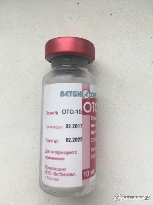 Отзыв о Противопаразитарный лекарственный препарат Ветбиохим "Отодектин ...