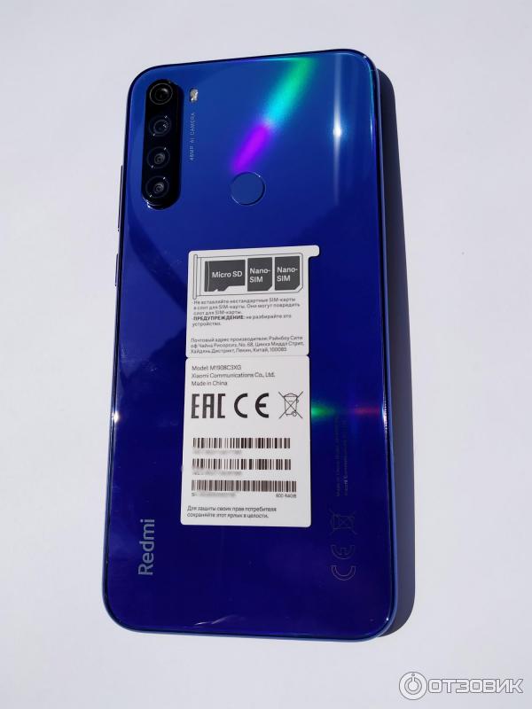 Смартфон Xiaomi Redmi Note 8T, фото