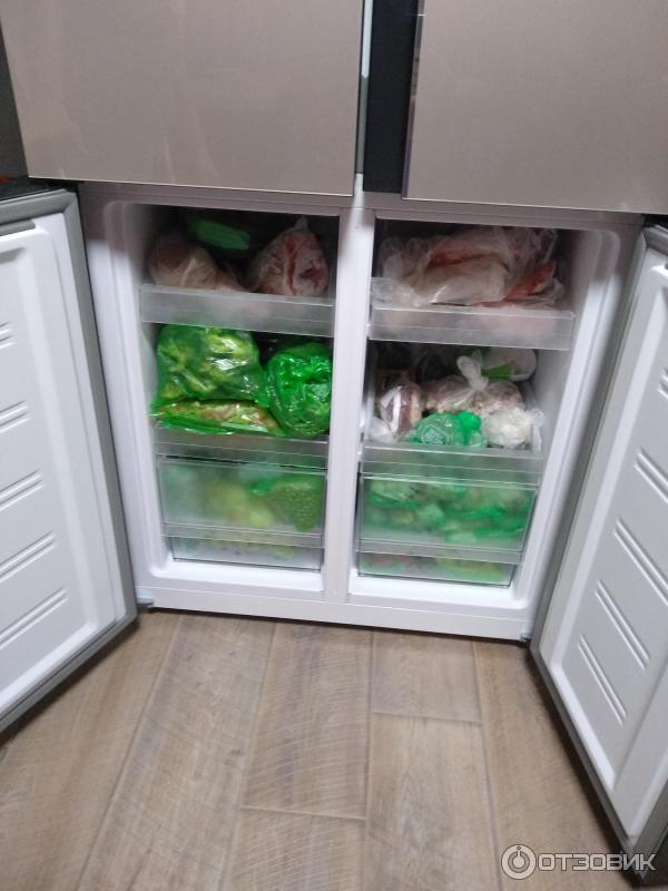 Отзыв о Холодильник многодверный Ascoli ACDG460W | Стильный и вместительный