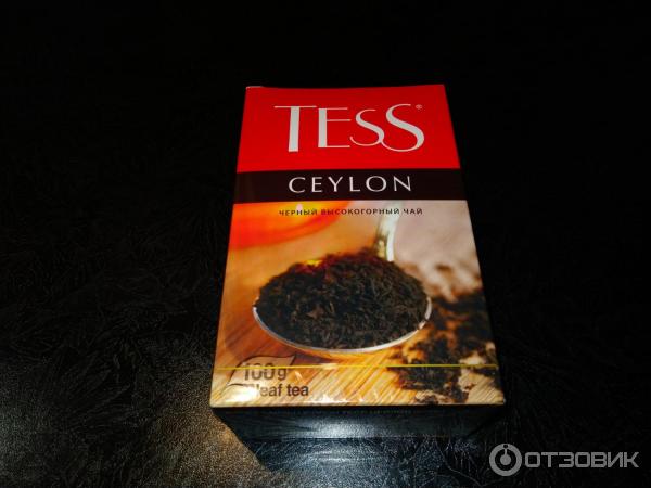 Отзыв о Черный чай TESS Ceylon | Так себе