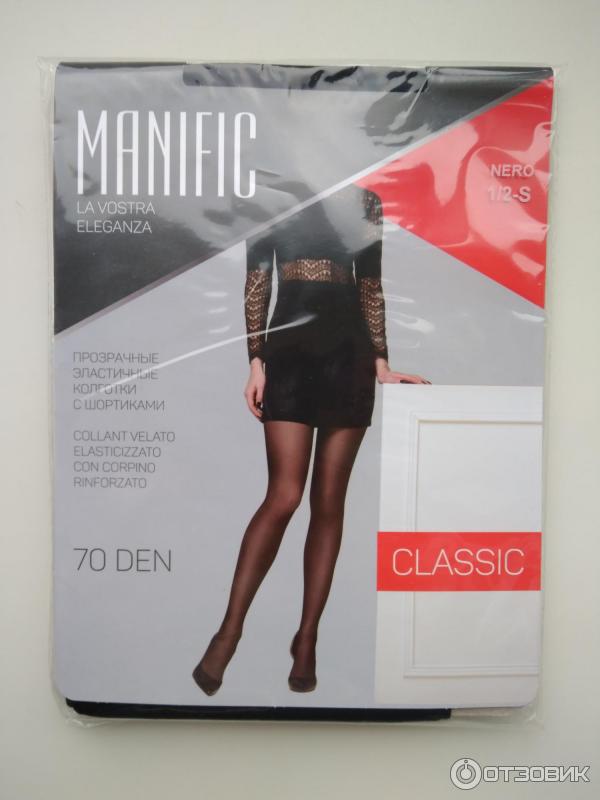 Отзыв о Колготки женские Manific classic 70 den | По акции советую купить.