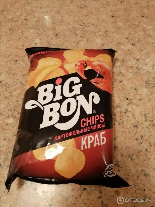 Bigger чипсы. Чипсы BIGBON со вкусом краба 75г. Чипсы Биг Бон 75 гр. Чипсы Биг Бон 75 г краб. Чипсы BIGBON морская соль 75 г.