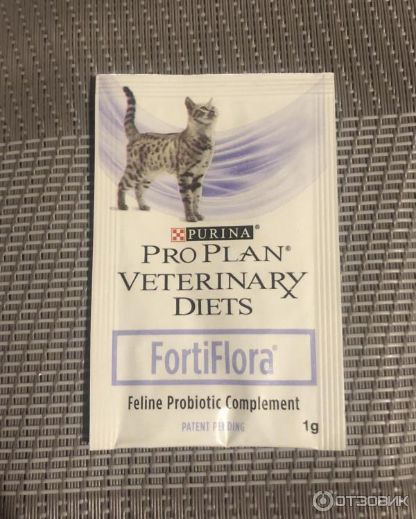 Отзыв о Добавка пищевая для кошек Purina FortiFlora | Пробуждает ...