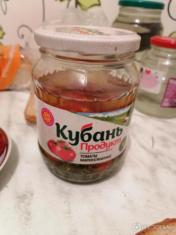 Отзыв о Томаты маринованные "Кубань продукт" | Дёшево и сердито