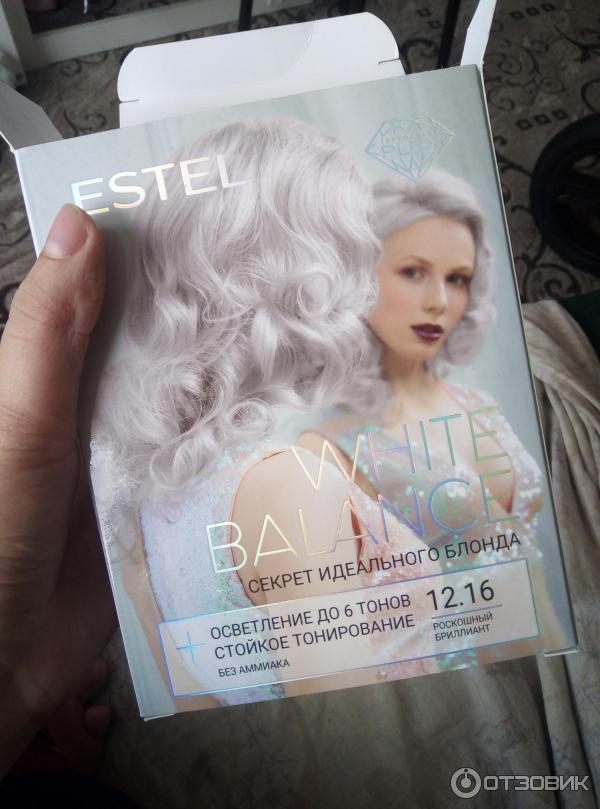 Отзыв о Краска для волос Estel White balance | Испортила волосы