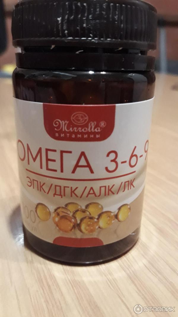 Отзыв о БАД Mirrolla "Омега 3-6-9" | Вполне себе приличный БАД по ...