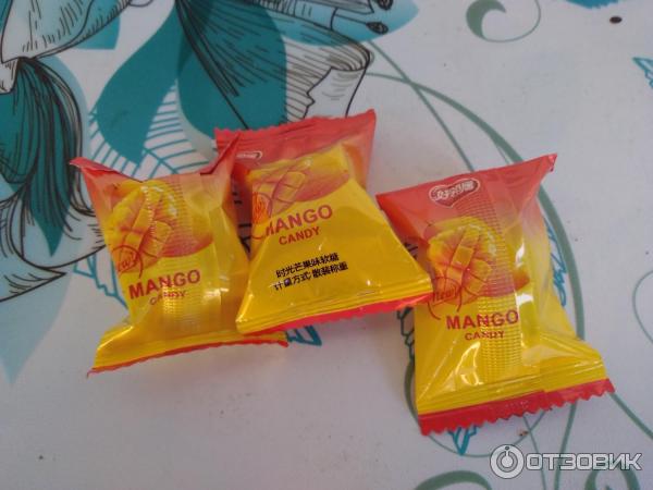 Жевательные конфеты Xiad jing xiang Sugar Mango Candy фото
