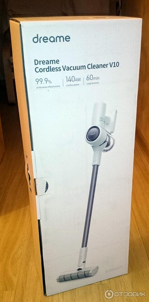 Беспроводной вертикальный пылесос Xiaomi Dreame V10 Boreas в коробке