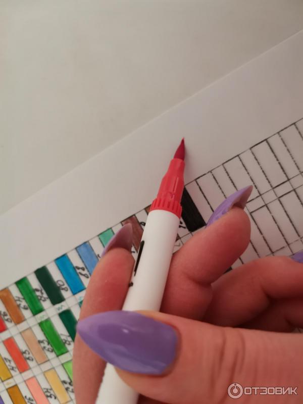 Маркеры DUAL TIP BRUSH RENS фото