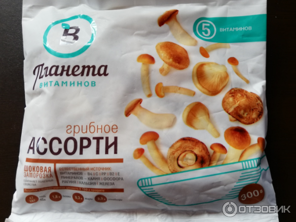 Грибное ассорти Планета Витаминов фото