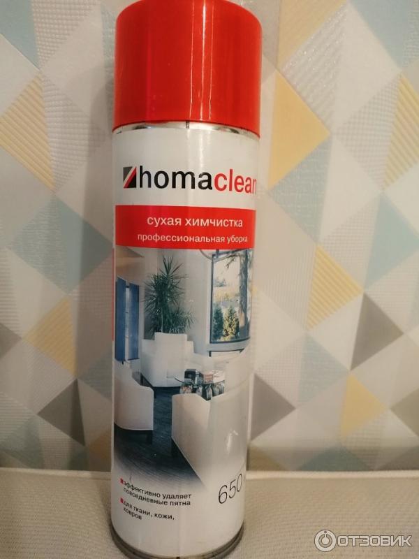 Пена для сухой химчистки Homaclean фото