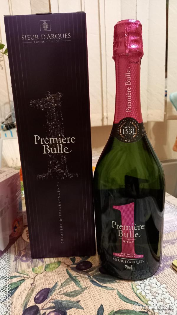 Отзыв о Вино игристое белое Sieur D'Arques Premiere Bulle | Очень уж ...