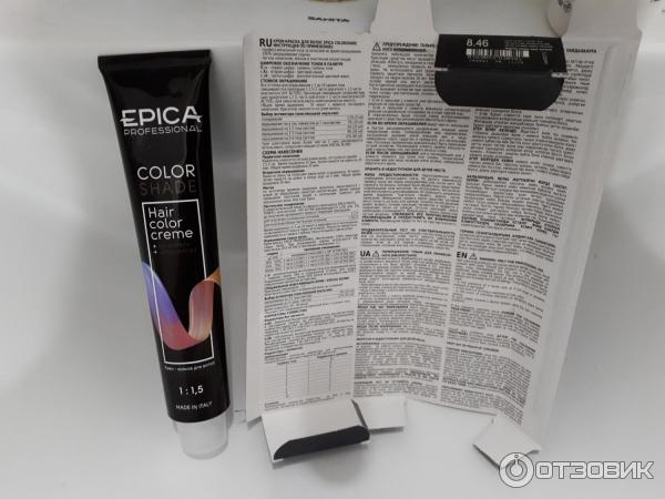 Отзыв о Краситель для волос Epica Professional | Любимая краска для волос