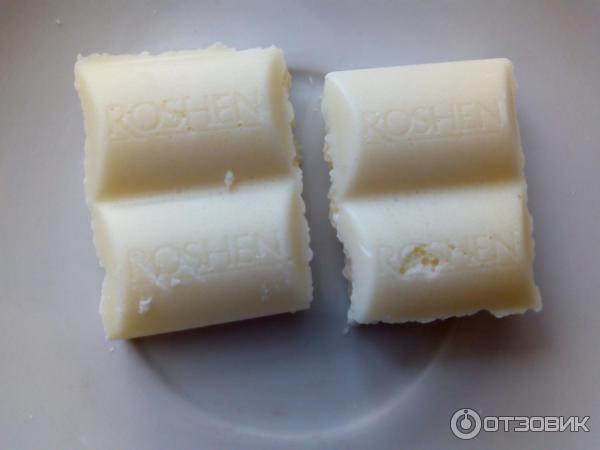 Отзыв о Шоколад Roshen пористый белый | Сама нежность со вкусом молока