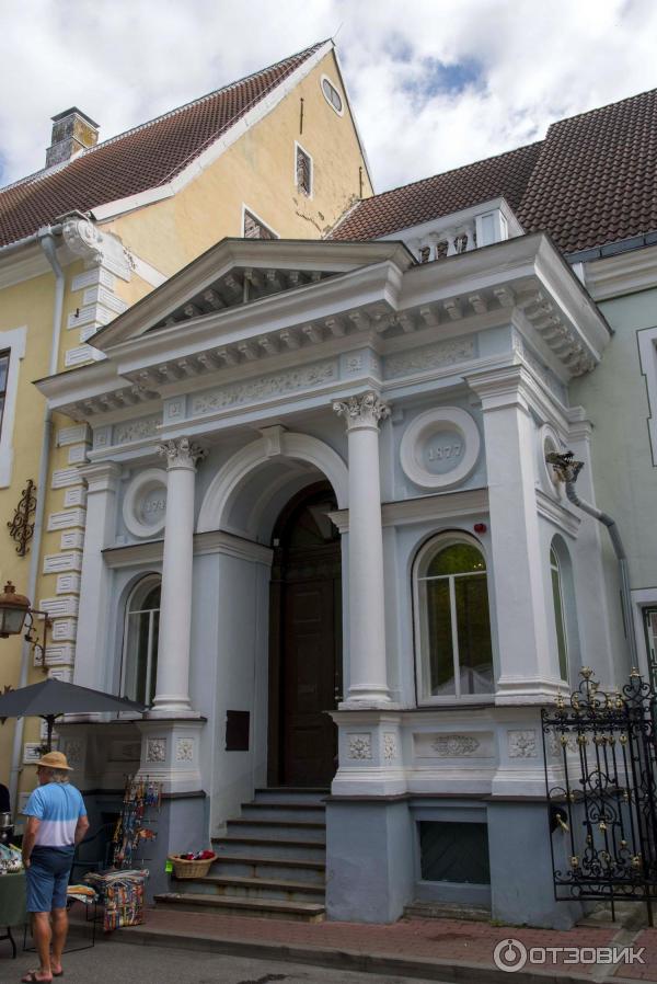 Пярну, портал на доме шведской постройки