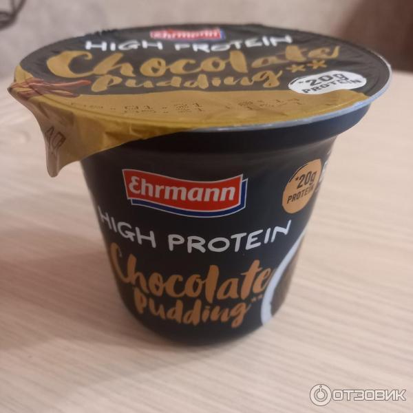 Отзыв о Пудинг Ehrmann Hight Protein | Вкусно, но не полезно!