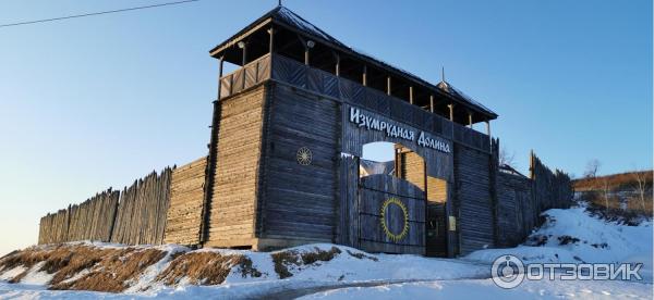 Отзыв О Русский Исторический Парк Семейного И Детского Отдыха "Изумрудная  Долина" (Россия, Уссурийск) | Зимняя Сказка.