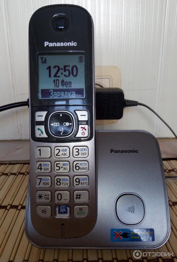 Радиотелефон Panasonic KX-TG6811RUM фото