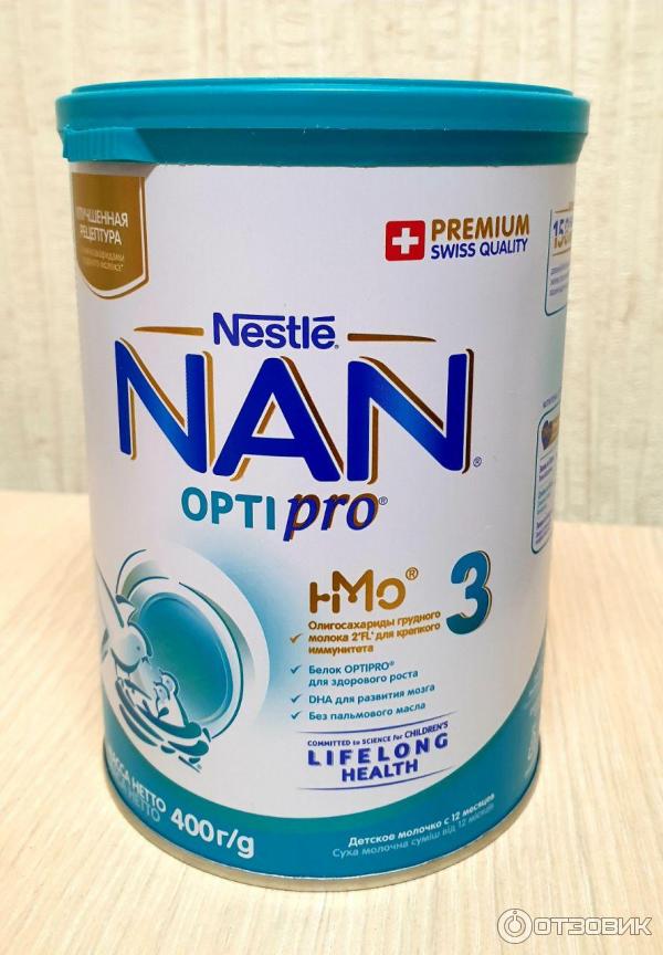 Отзыв: Детское молочко Nestle NAN 3 с 12 месяцев - Хорошая смесь.