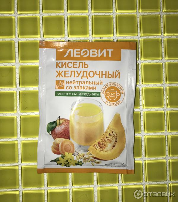 Леовит Кисель Желудочный Со Злаками