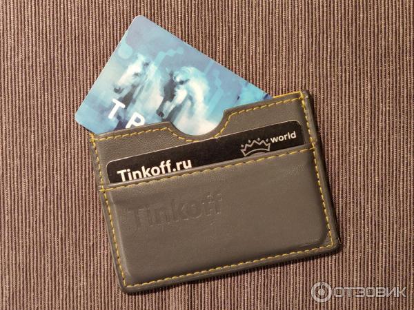 Кошелек для кредитных карт Tinkoff фото