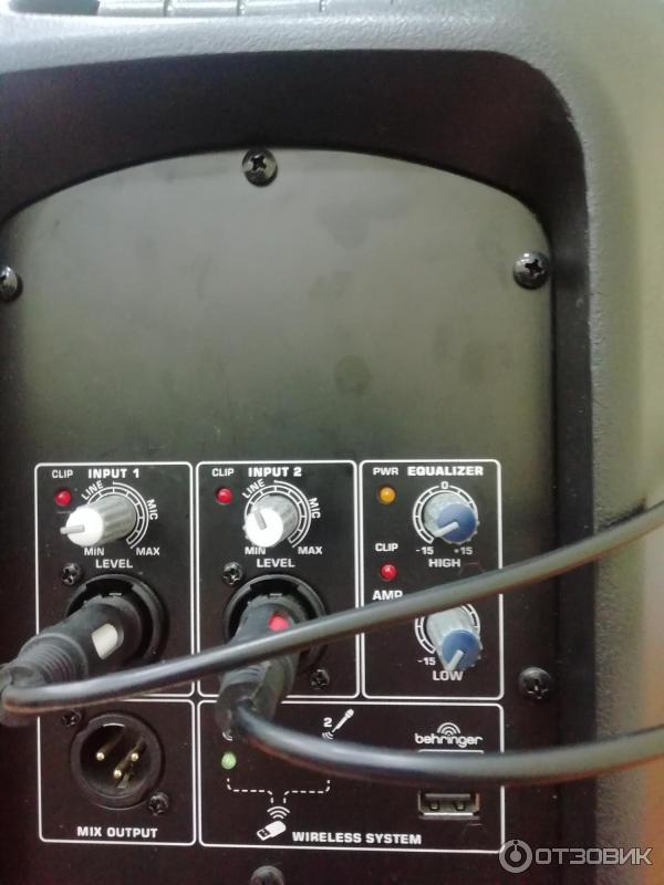 Отзыв о Акустическая система Behringer Eurolive B112D | Неплохое.