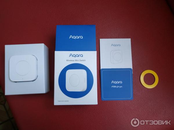 Беспроводная кнопка Aqara Wireless Mini Switch фото