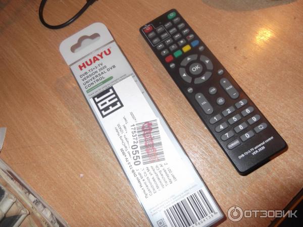 Универсальный пульт Huayu для ресиверов, приставок DVB-T2+TV+3 фото