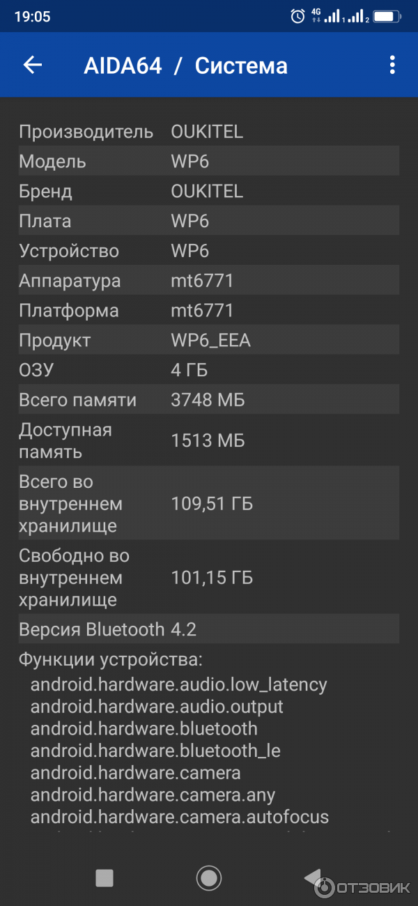 Смартфон Oukitel WP6 фото