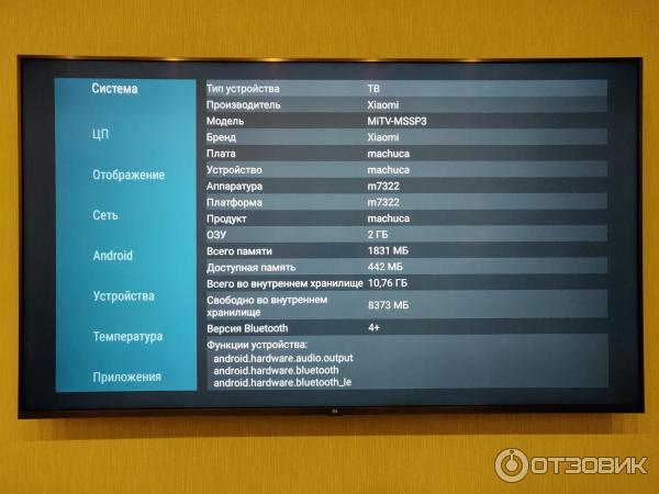 Телевизор Xiaomi Mi TV 4S 65 фото