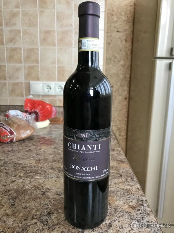 Отзыв о Вино красное сухое Cantine Bonacchi Chianti Riserva