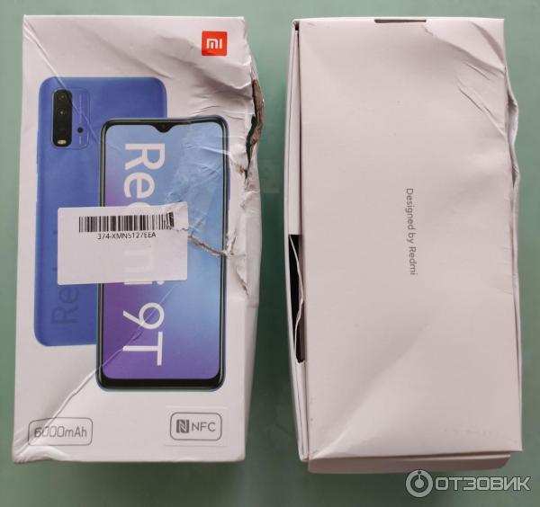 Смартфон Xiaomi Redmi 9T 2021 года фото