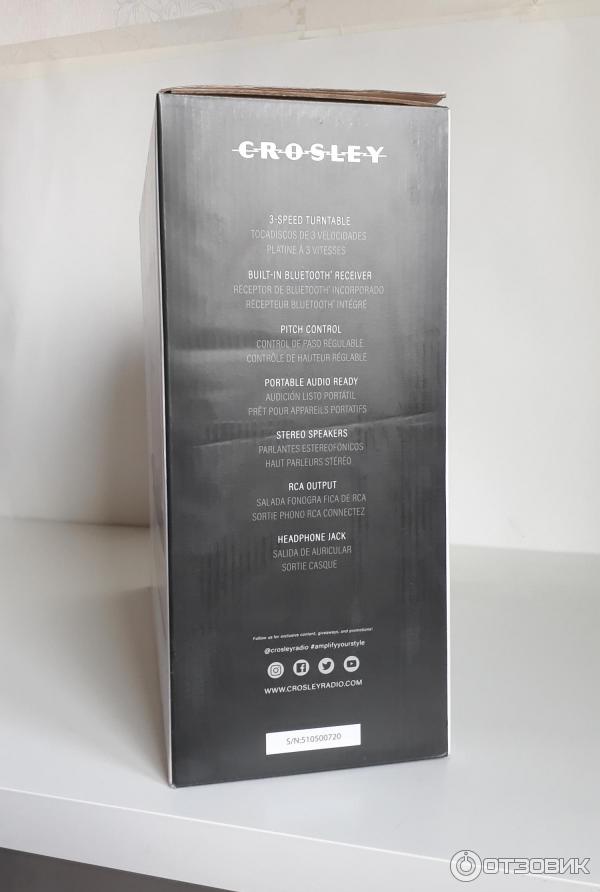 Проигрыватель виниловых дисков Crosley Cruiser Deluxe CR8005D-GR фото