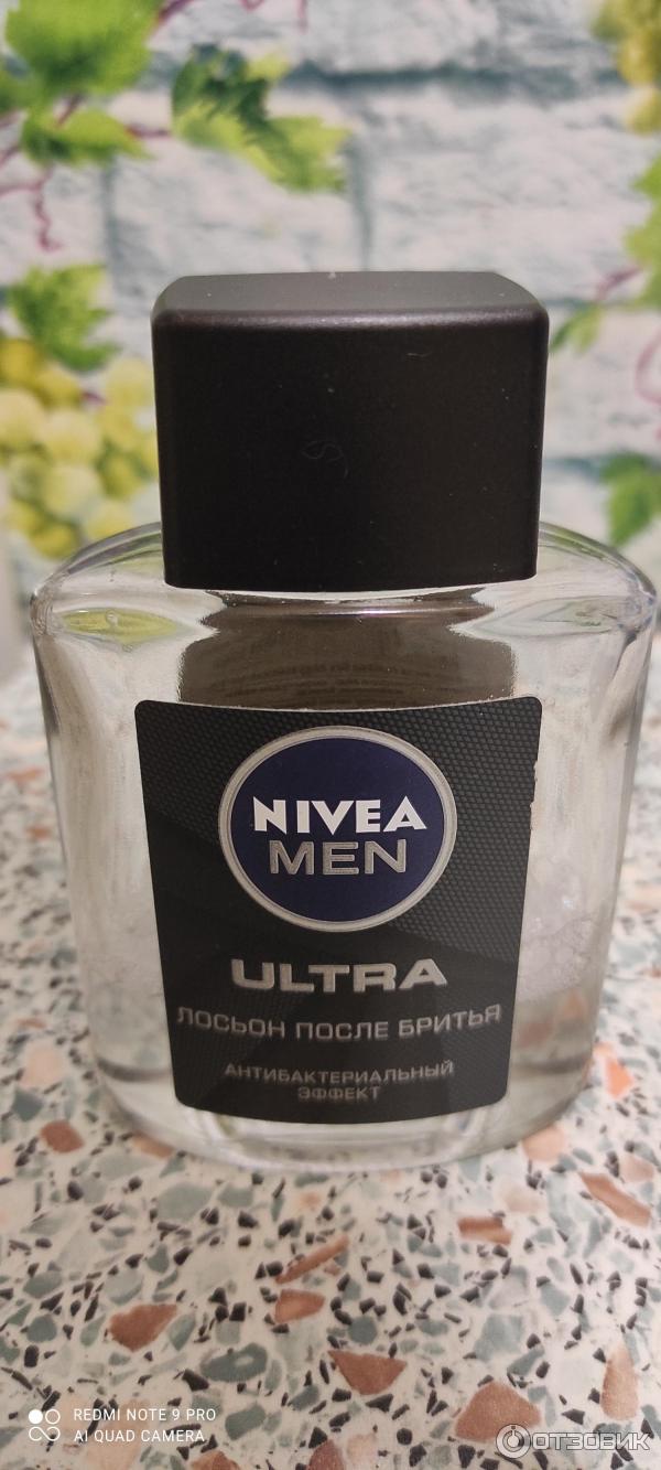 Отзыв о Лосьон после бритья Nivea Men Ultra с антибактериальным ...