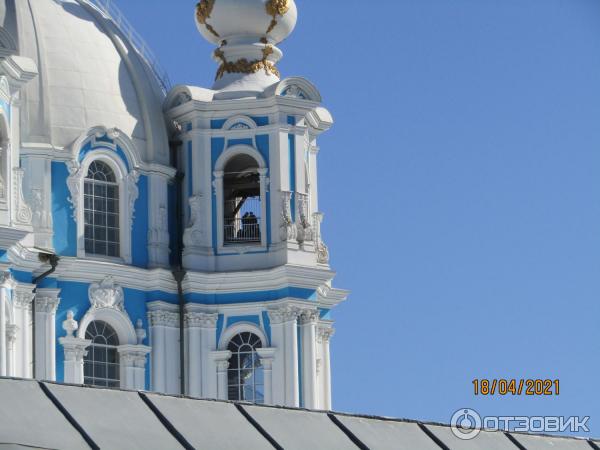 Отзыв о Смотровая площадка на звоннице Смольного собора (Россия, Санкт-Петербург)