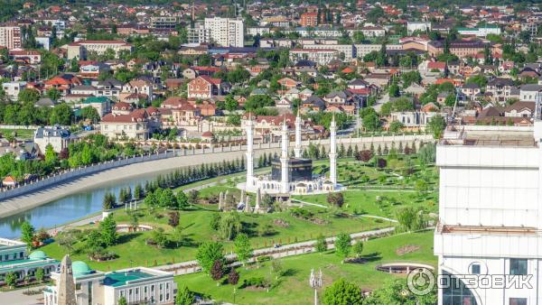 Смотровая площадка Грозный-Сити (Россия, Грозный) фото