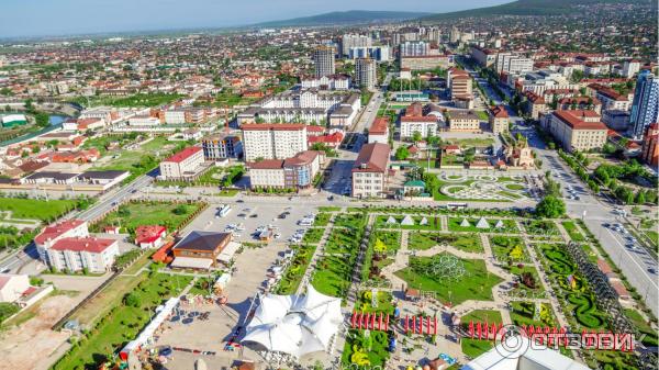 Смотровая площадка Грозный-Сити (Россия, Грозный) фото