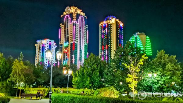 Смотровая площадка Грозный-Сити (Россия, Грозный) фото