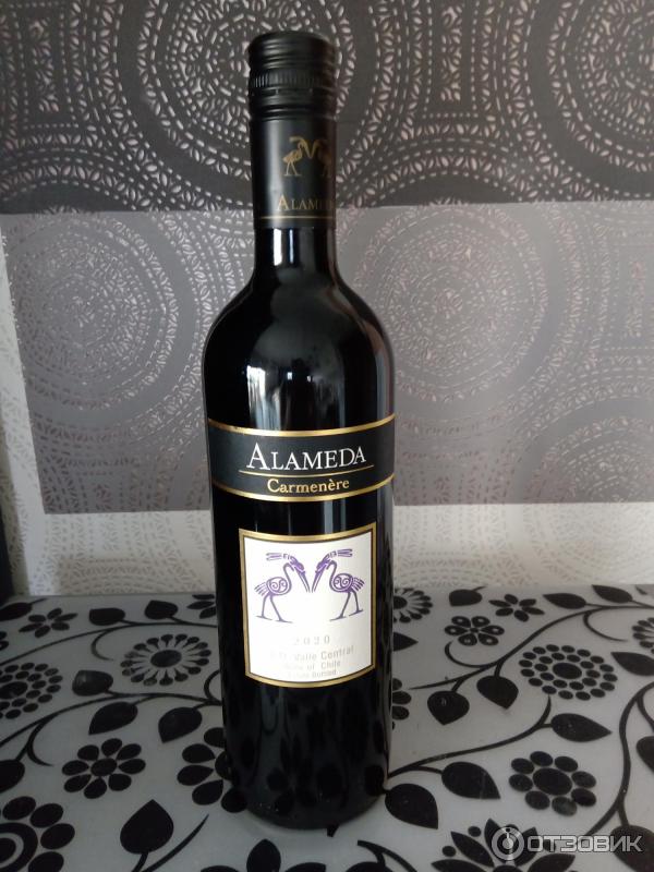 Отзыв о Вино Alameda Carmenere красное полусухое | Как я люблю за ...
