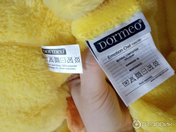 Сова 3 в 1 эмоциональная плед подушка Игрушка Dormeo