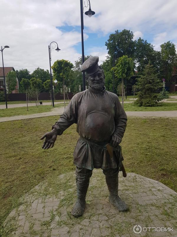 Socha Rjazaňská kosa