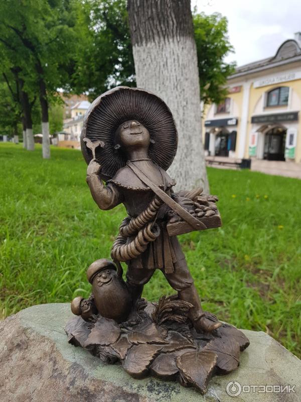Prodavač hub v nákupních pasážích