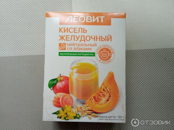Леовит Кисель Желудочный Со Злаками